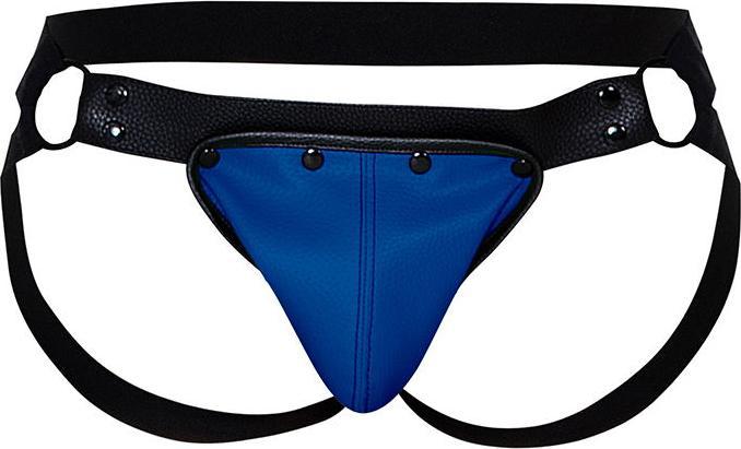 Immagine prodotto Cut4men Herren Jock Strap in schwarz/blau (XL)