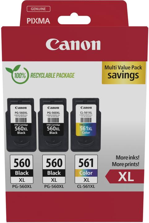 Canon PG-560XLx2/CL-561XL (M, BK, C, Y)