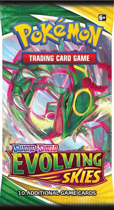 Actual product image Pokémon Evolving Skies (English, Booster Pack)