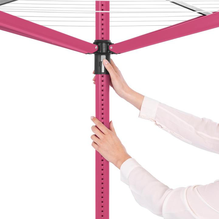 Actual product image Brabantia Lift-O-Matic 50 M - 45 mm tube with metal floor anchor (50 m)