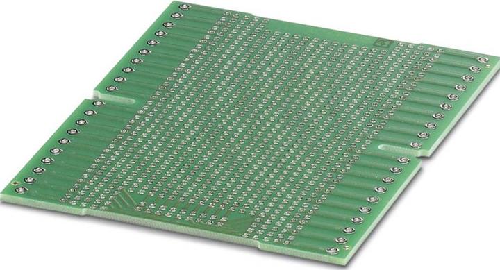 Actual product image Phoenix Contact breadboard printed circuit board BC 107,6/40 U11 HBUS DEV PCB (Housing)