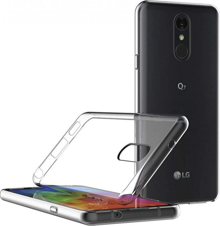 Actual product image Screenguard LG Q7+ Flexible TPU Clear Case (LG Q7+)