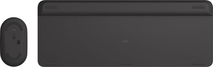 Produktbild Logitech MK470 Kabellose Tastatur und Maus, Graphite Sp., US (Eng. Int., Kabellos)