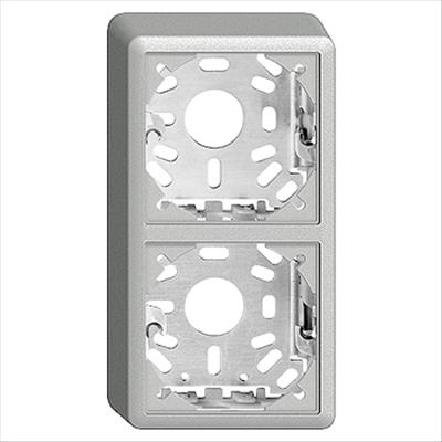 Produktbild Feller AP-Gehäuse Edizio 140x74x39 mm silver