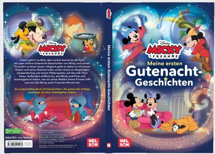 Actual product image Disney Micky Maus: Meine ersten Gutenacht-Geschichten (German, 2024)