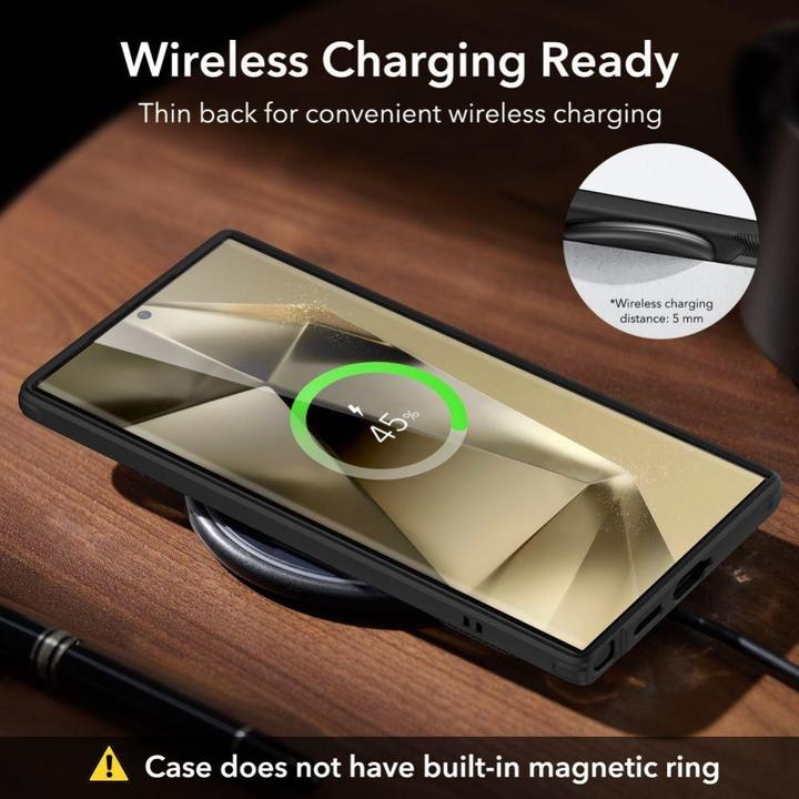Image du produit ESR Étui Air Shield Boost- noir (Samsung Galaxy S24 Ultra)