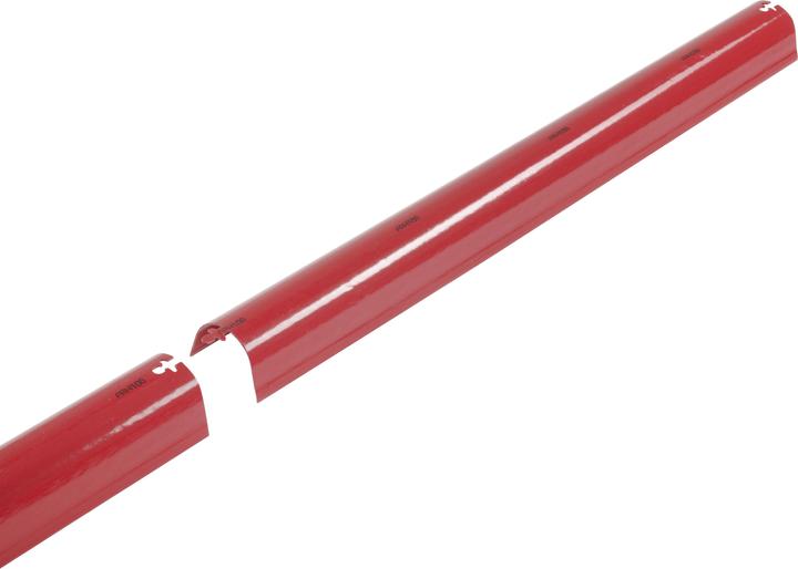 Actual product image Fränkische Rohrwerke FRA FRH100/50 Cable cover round bonnet 1000x50 (100 cm)