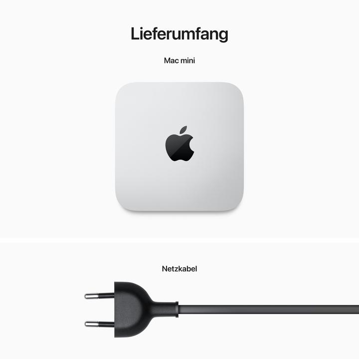 Immagine prodotto Apple Mac Mini – 2023 (M2, 8 GB, 256 GB, Apple M2 10-Core)