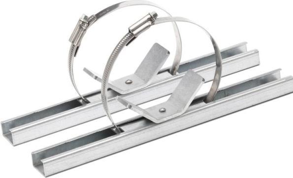 Image du produit Fibox Kit de fixation sur poteau acier ARCA PMK ARCA 30 1 pc.