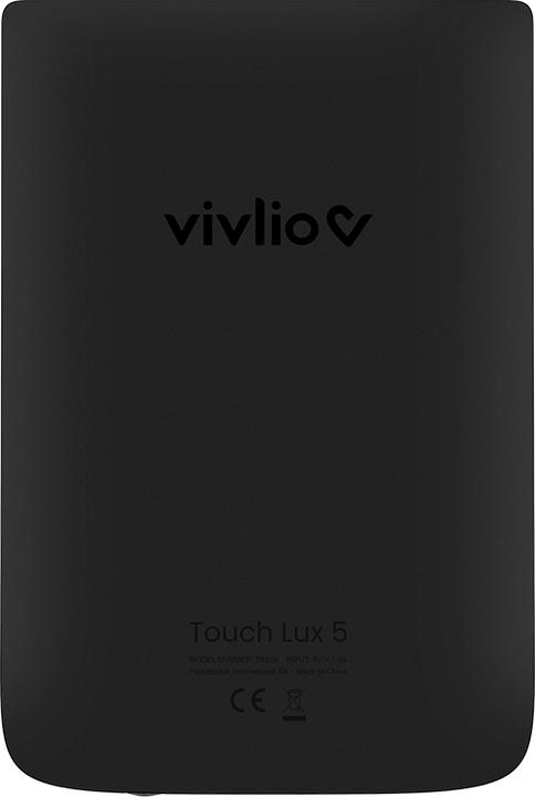 Actual product image Vivlio Touch Lux 5 eBook Reader WLAN (6", 8 GB, Black)