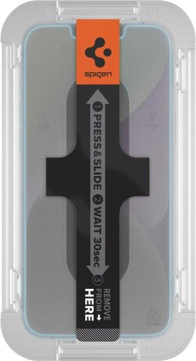 Image du produit Spigen Glas.TR iPhone 14/13 Pro/13 "EZ FIT" szkło hartowane AGL03724 (1 pièce(s), Apple iPhone 13 Pro, Apple iPhone 13, Apple iPhone 14, Apple iPhone 16e)