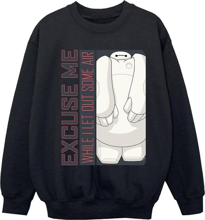 Disney Big Hero 6 Baymax Excuse Me Some Air Sweatshirt Mädchen