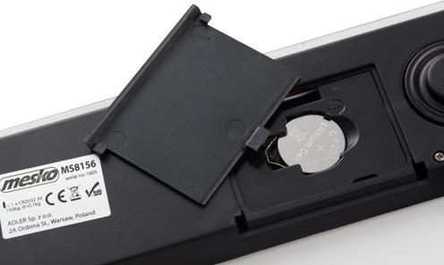 Actual product image Camry MS 8156 Square Blue, Multicolour Mechanical personal scale (150 kg)