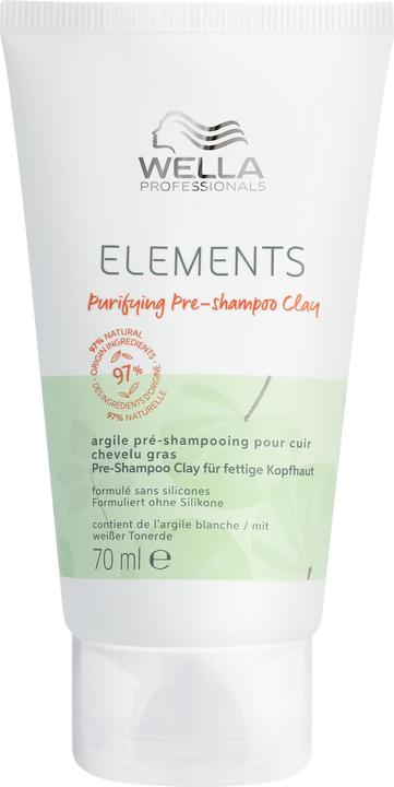 Wella Elements - Purifying Pre-shampoo Clay (70 ml, Flüssiges Shampoo)