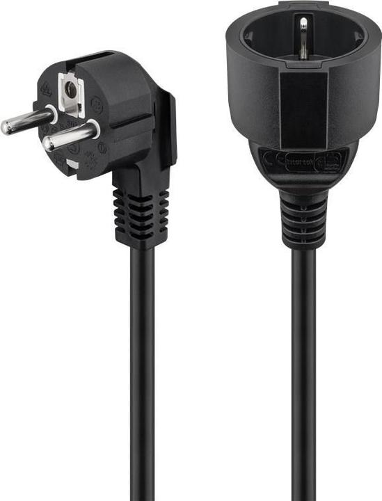 Actual product image Goobay power supply extension cable (2 m, CEE 7/4)