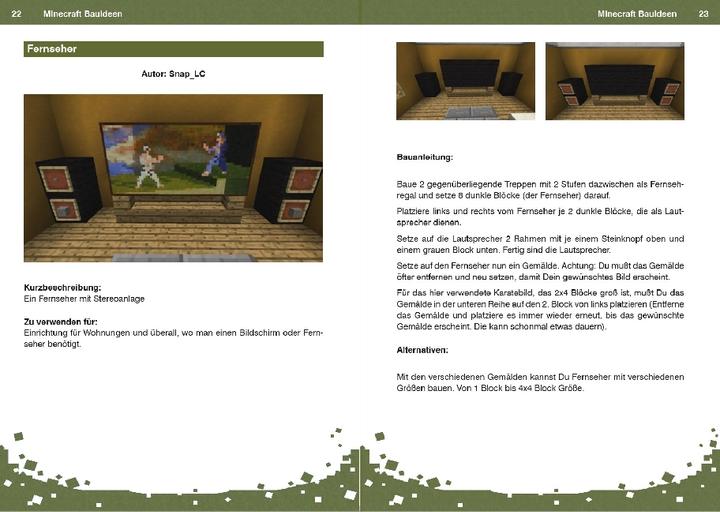 Produktbild Bauideen für Minecraft (Deutsch, Andreas Zintzsch, 2016)
