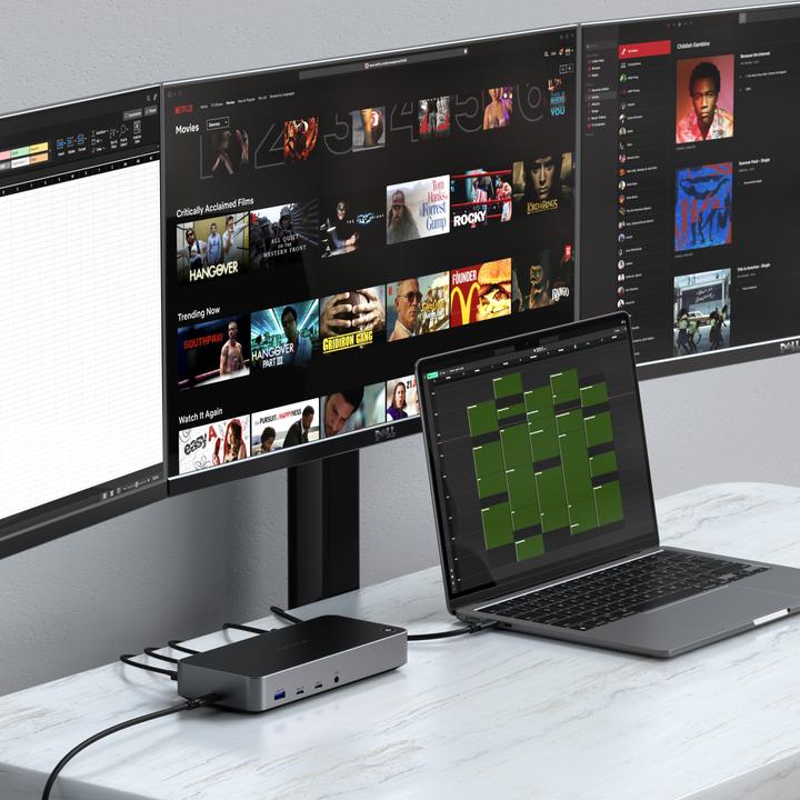 Image du produit Satechi ST-D4KTM-EU (USB-C, 11 Ports)