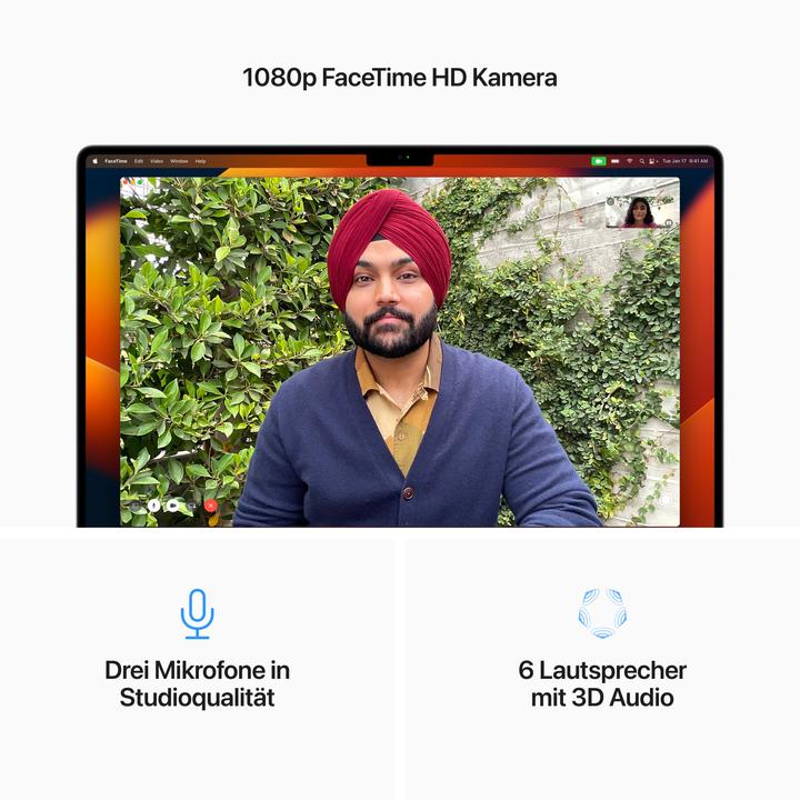 Actual product image Apple MacBook Pro – 2023 (16", M2 Max, 32 GB, 1000 GB, DE)