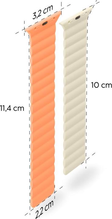 Actual product image Hama Fantastic Feel (38 mm, 40 mm, 41 mm, Silicone)