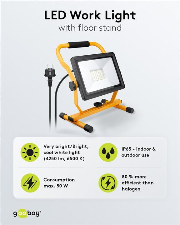Produktbild Goobay LED-Baustrahler (4250 lm)