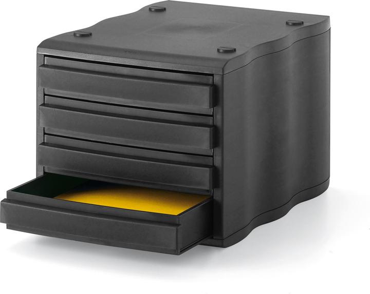 Actual product image Styro Drawer box wave, 4 or 8 drawers, polystyrene (C4)