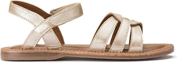 Actual product image La Redoute Collections Lacquered sandals with velcro fastening (26)