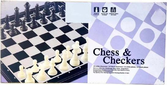 Produktbild MADE Schach- und Damespiel