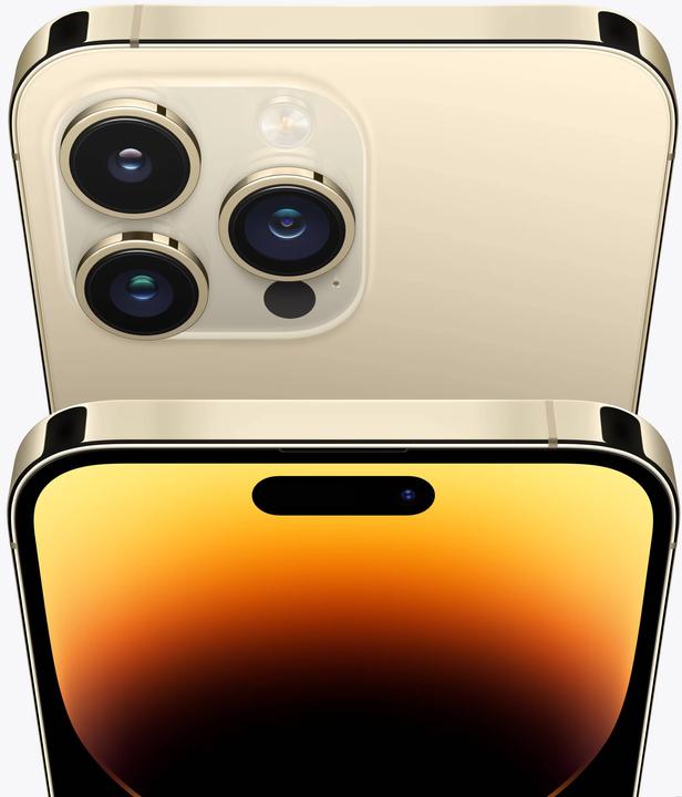 Actual product image Apple iPhone 14 Pro Max (512 GB, Gold, 6.70", SIM + eSIM, 48 Mpx, 5G)
