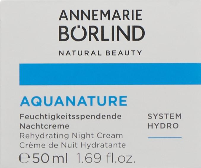 Produktbild Annemarie Börlind Aquanature (50 ml, Nachtcreme, Bis SPF 10)