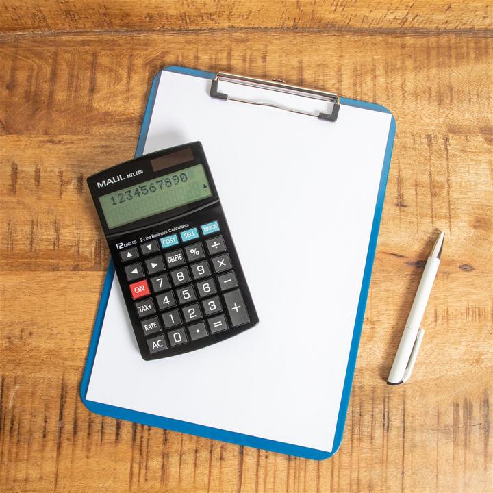 Actual product image Maul Calculator MTL600 Black (Batteries)