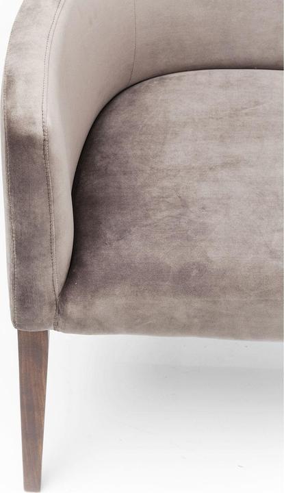 Produktbild Kare Design Bank Mode Velvet Grey (164 cm)