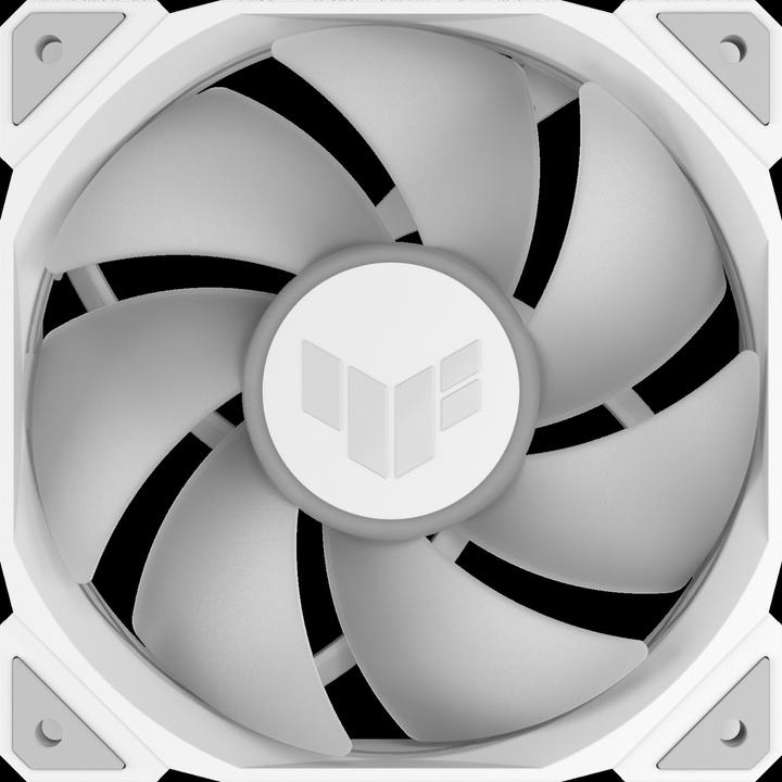Actual product image ASUS Fan TUF GAMING TR120 FAN ARGB REV WHT 3IN1 (120 mm, 3 x)