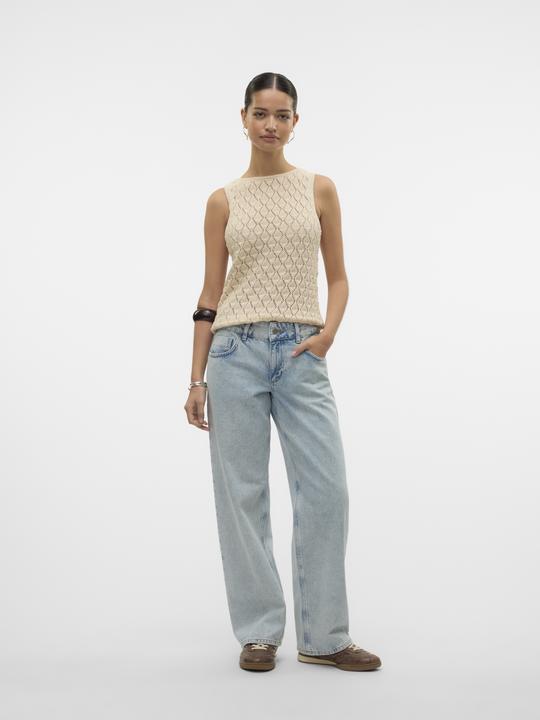 Actual product image Vero Moda VMRANCY Mid Rise Weiter Beinschnitt Jeans Weit geschnitten (W29/L30)