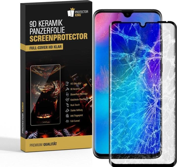 Produktbild Protectorking 2x Ceramic-Glass Full Cover HD Klar (2 Stück, Huawei P30 Lite)