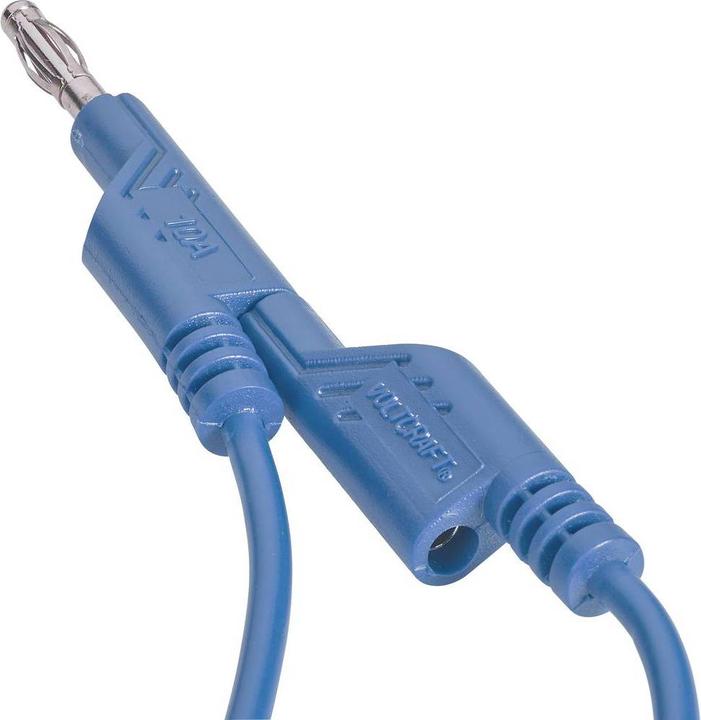 Image du produit Voltcraft Câble de mesure en PVC de 4 mm 1 mm² 1 m