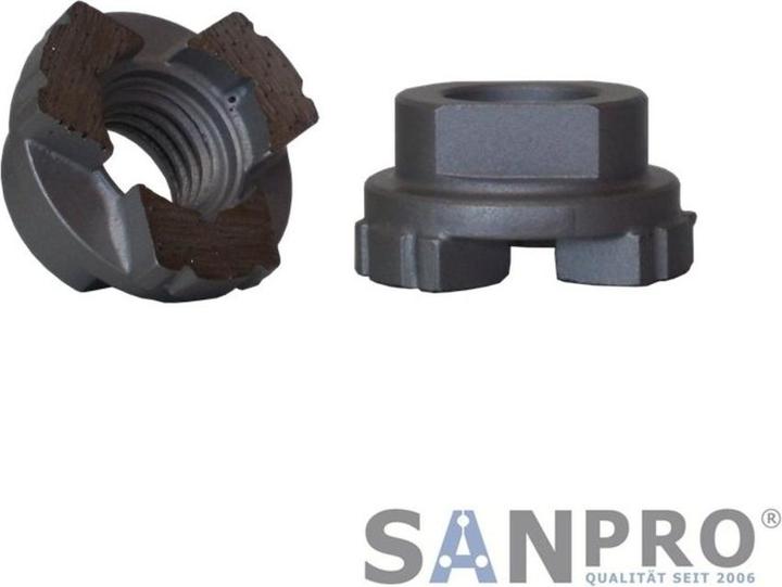 Actual product image Nozar Diamantwerkzeuge SANPRO 30 mm diamond grinding disc for surface levelling for angle grinders