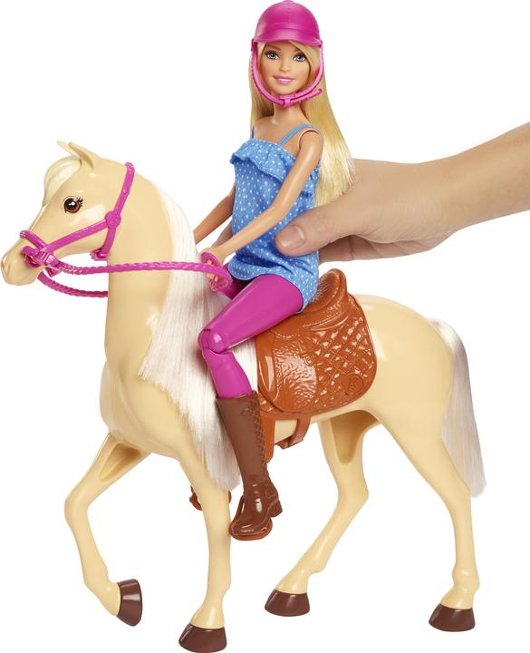 Image du produit Barbie cheval - Coffret Poupée Mannequin - 3 ans et +