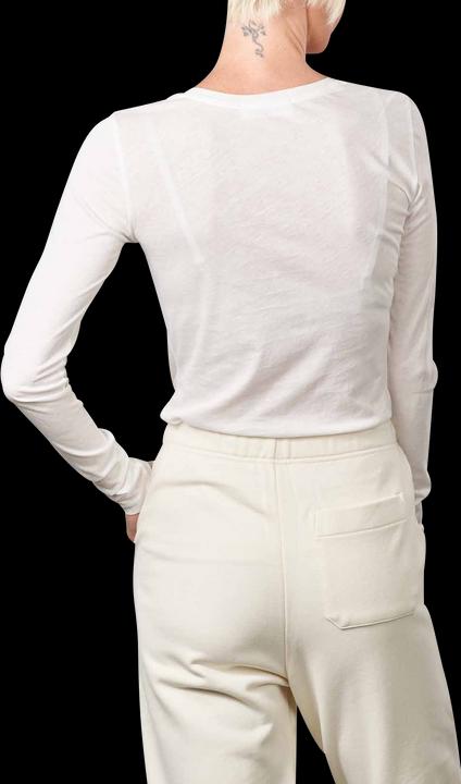 Produktbild Armedangels Enriccaa Soft T-Shirt Long Sleeve White (L)