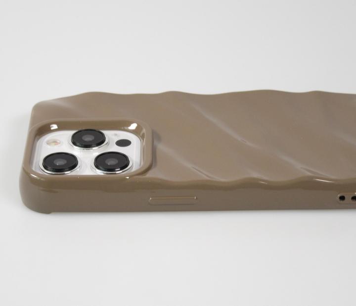Produktbild PhoneLook Hülle Silikon mit 3D Wellenform matt (Apple iPhone 15 Pro)