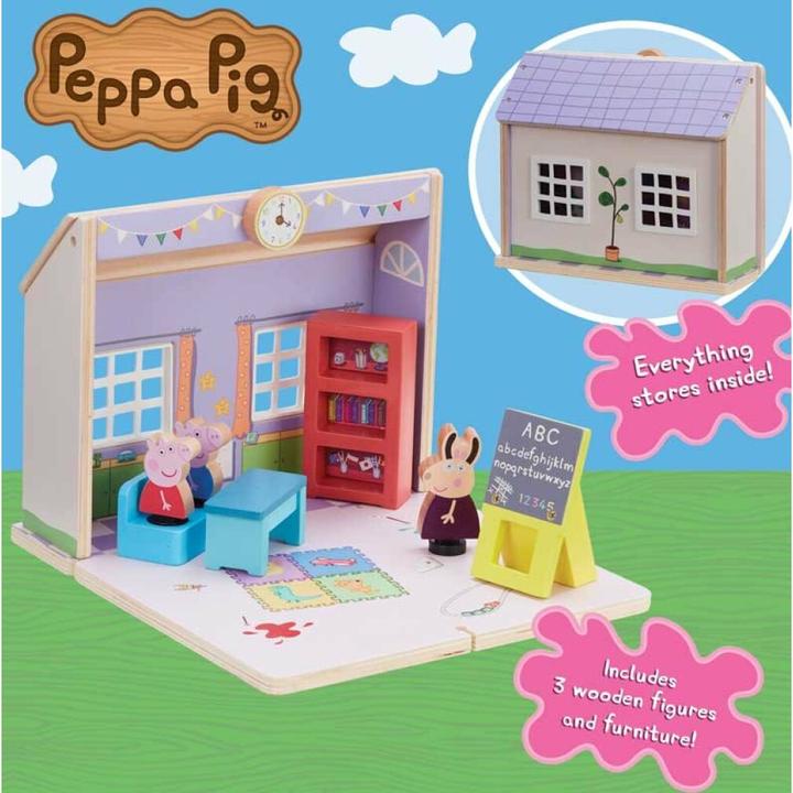 Produktbild Peppa Pig Tm Toys Figur – Holzschule (455977)