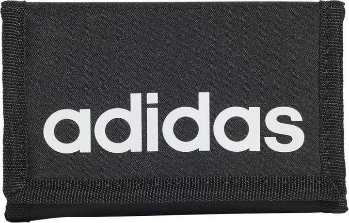 adidas Portefeuille unisexe LINEAR, noir/blanc, taille unique