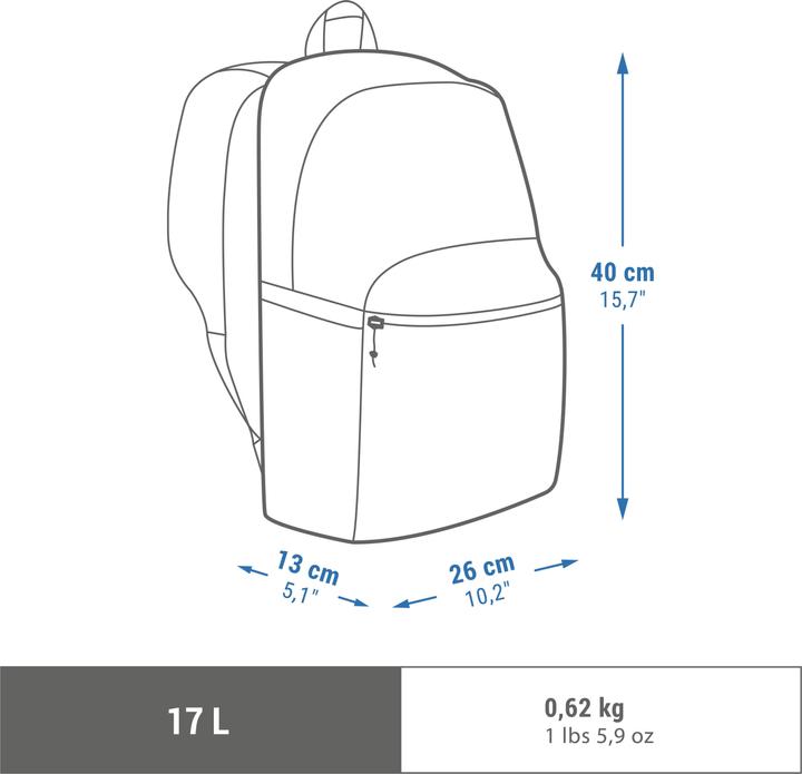 Produktbild Quechua BACKPACK NH ESCAPE 100 (17 l)