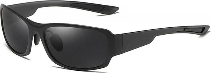 Techsuit - Sunglasses Polarised TR90 (MM108) - UV Protection - Matte Black / Gray