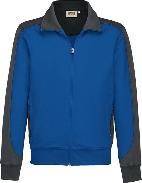 Hakro Sweatjacke Contrast MIKRALINARÂ® (4XL)