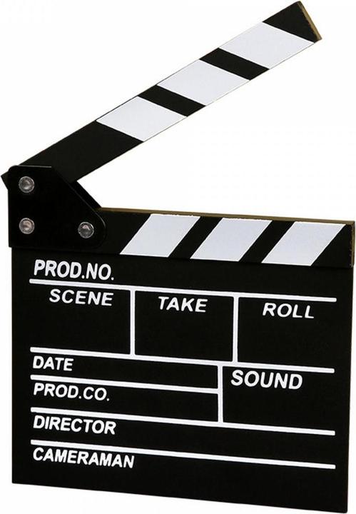 Produktbild Geschenkidee Filmklappe