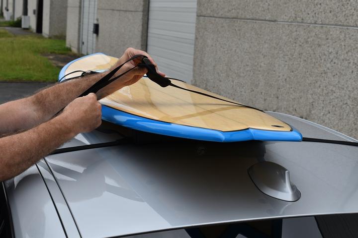 Image du produit 9WS 2 barres de toit souples pour surf ou paddle