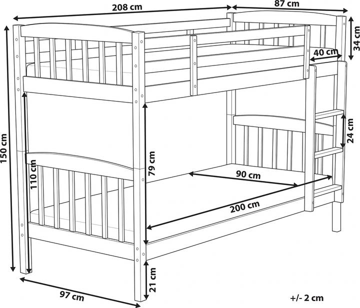 Actual product image Beliani Revin (90 x 200 cm)