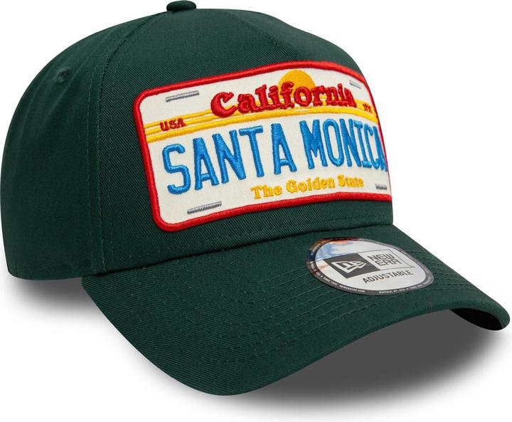 Actual product image New Era E-Frame Snapback Cap - PLATE Santa Monica (One size)