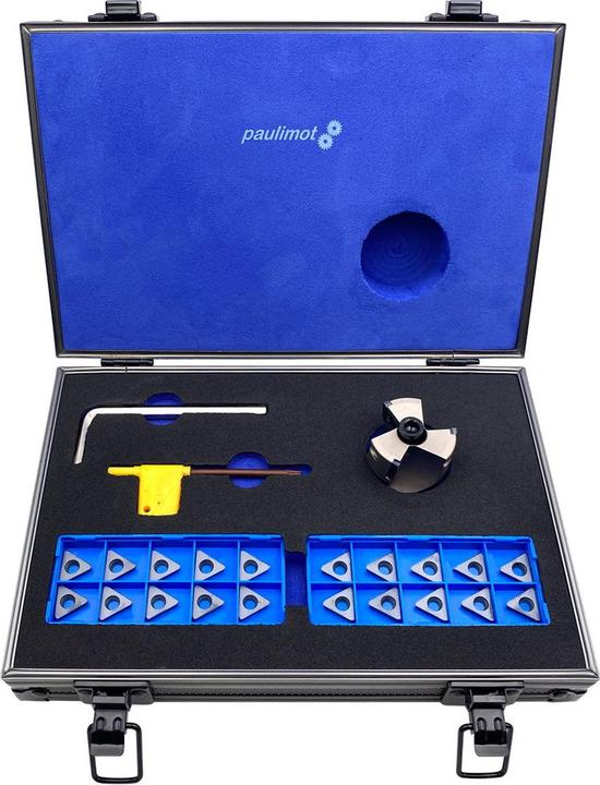 Produktbild Paulimot Messerkopf 40 mm + 20 x Ersatz-Schneidplatte