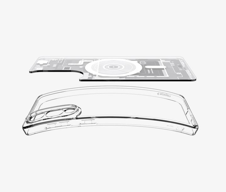 Actual product image Spigen - Ultra Hybrid Zero One MagSafe - Samsung Galaxy S25 Edge - White (Samsung Galaxy S25 Edge)